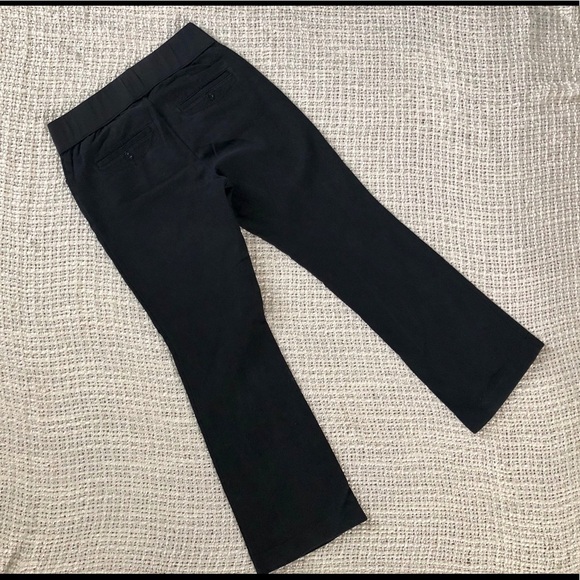 5/$25 Old Navy Black bootcut maternity pants - Picture 6 of 7